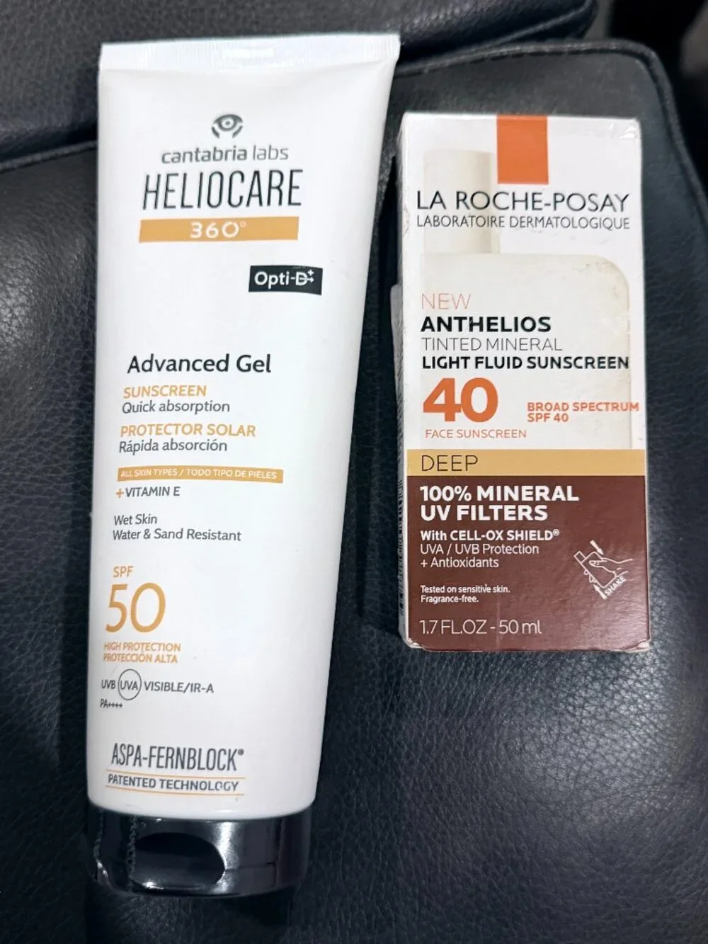 ✨ NWT La Roche-Posay Anthelios Tinted Deep + Heliocare 360 Sunscreen Bundle ✨